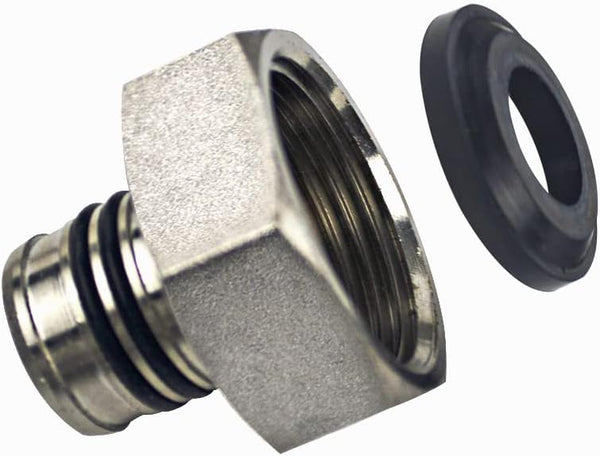 AB 3/4" Radiant/PEX Manifold Connector/Adaptor/Tubing Nuts (Pack of 10) for All Loops