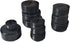 20 Pcs Black Male Thread 16mm OD Diameter Carbon Brush Holder Caps Replacement Parts for Power Tools (16mm)