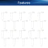 Bettomshin 200Pcs 7ml Round Bottom Centrifuge Tubes with Snap Cap, Transparent Mini Plastic Test Tubes