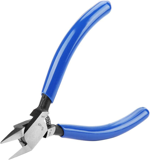 Jeanoko 4inch Electrical Wire Pliers, Chrome Vanadium Steel Side Cutting Nippers for Electronic Feet