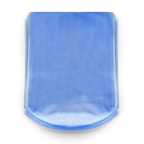 Round 300 PCS 4" x 6" Odorless PVC Clear Shrink Wrap Bags for Soaps, Bath Bombs, Gift Baskets