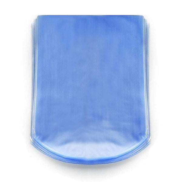Round 300 PCS 4" x 6" Odorless PVC Clear Shrink Wrap Bags for Soaps, Bath Bombs, Gift Baskets