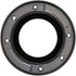Oatey 43494 Fast Set Black ABS Stainless Steel Ring Closet Flange - 3-Inch x 4-Inch