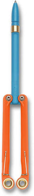 Spyderco BaliYo - High Performance Heavy Duty Space Pen with Weighted Twin Handles for Flipping and Twirling Tricks