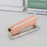 Clear Acrylic Stapler, Rose Gold Desktop Stapler, Cute Mini Staplers for No.10 Staples Refill, Heavy Duty