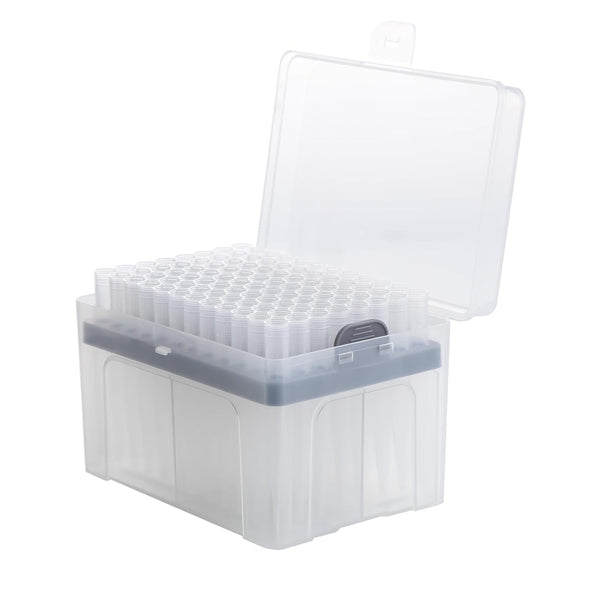 4E's USA 1000µL Pipette Tip - Universal Tips, RNase/DNase Free, Pyrogen Safe, Sterile Transparent Low Retention, 96