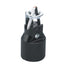 E17 5.9 Inch E17 Bulbs (Black,3 Pack) Intermediate Base Lamp Holder,TWDRTDD US Standard Keyless Phenolic Socket