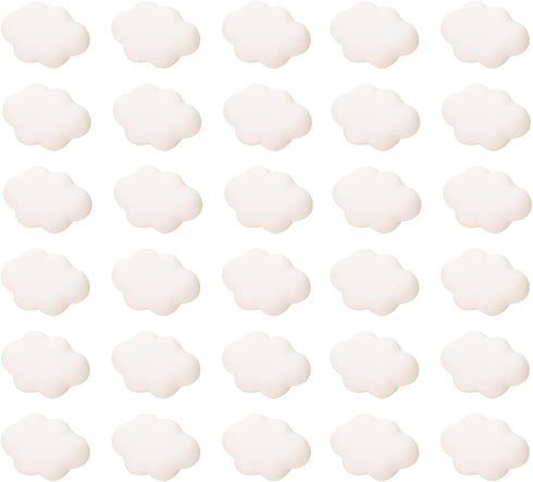 Decorative Cloud Push Pins, Cute Thumb Tacks for Cork Bulletin Boards, 30PCS for Wall Hanging Photos Memo DIY Craft
