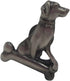 Dog Knob Cabinet Knobs, 6 Pcs Animal Single Hole Handle in Ancient Tin Color for Furniture Door Cabinet Hardware