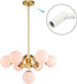 3 Pack 180 M10 PATIKIL Sloped Ceiling Light Adapter, Degree Thread Chandeliers Ceiling Pendant Lighting Adapter