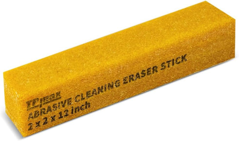 12" x 2" x 2" Inch Abrasive Cleaning Eraser Stick for Sanding Belts & Discs, Natural Rubber Build for Skateboard and