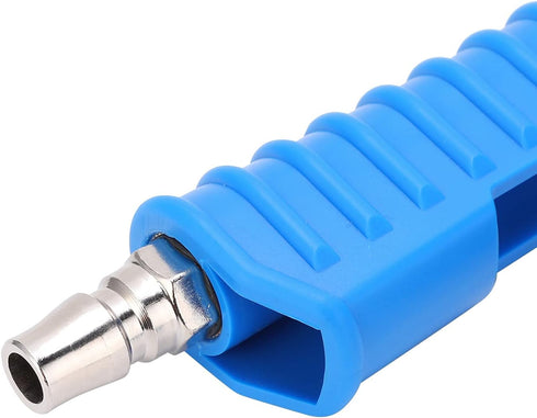 Air Blow Gun with 10" Long Angled Nozzle, Industrial Air Compressor Accessories Cleaning Tool