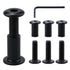 Glvaner 1/4-20 x 3 Furniture Connector Bolts and Barrel Nuts Kit - 10
