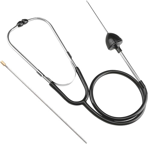 Yourkar Car Engine Mechanics Stethoscope, Stainless Steel Auto Engine Diagnostic Kit Stethoscope, Mechanics