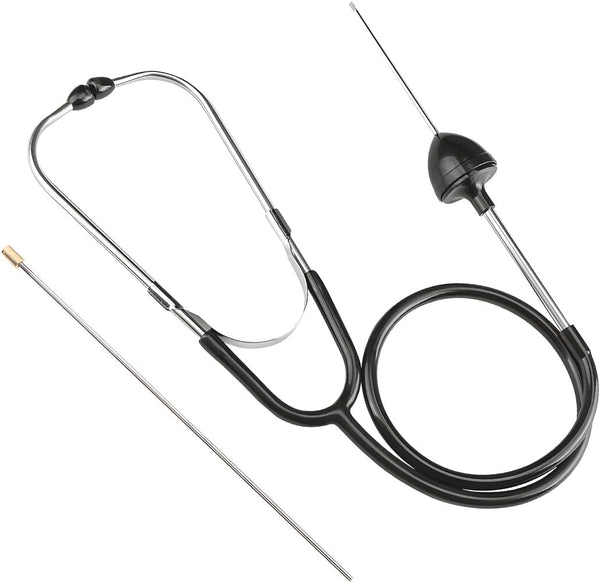 Yourkar Car Engine Mechanics Stethoscope, Stainless Steel Auto Engine Diagnostic Kit Stethoscope, Mechanics