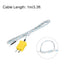 10pcs K Type Thermocouple Mini Connector Temperature Sensor Probes Fiberglass 3.3ft -50 to 400°C (-58 to 752°F) -