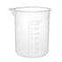 uxcell Measuring Cup 150ml, PP Plastic Graduated Beaker, Transparent for Lab Kitchen, 3pcs