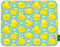HOSNYE Non-Slip Rubber Gaming Mousepad, Yellow Rubber Ducks Design on Blue Bubbles Background, Rectangle