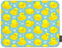 HOSNYE Non-Slip Rubber Gaming Mousepad, Yellow Rubber Ducks Design on Blue Bubbles Background, Rectangle
