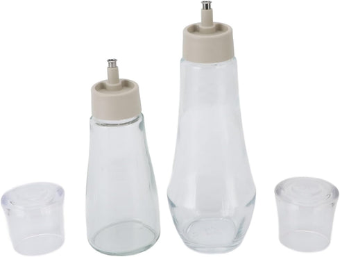 150ml 260ml Dioche Glass Mouthwash Dispenser Elegant Refillable Multifunctional Mouthwash Container with Spout