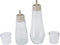 150ml 260ml Dioche Glass Mouthwash Dispenser Elegant Refillable Multifunctional Mouthwash Container with Spout