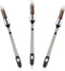 3 Pcs Small Paint Brushes for Painting Walls - 0.37 Inch Trim Edge Painting Tool for Baseboards and Touch Up