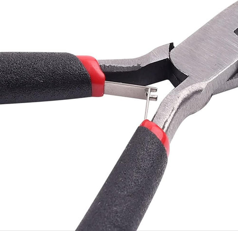 Mini Bent Nose Pliers, Multifunction Precision Stripper Tool for Jewelry Making and DIY Craft