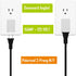 Polarized 2-Prong L Type Adapter, Vertical Right Angled Down Angle AC Adapter, NEMA 1-15P USA Outlet Saver Extension Adapter High Heat Resistant 2Pin Adapter