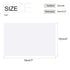 MECCANIXITY ABS Plastic Sheet 7 Inch x 4 Inch x 0.2 Inch ABS Styrene Sheets for Building Model DIY Crafts Panel White 4 Pcs