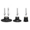 HARFINGTON 3 Pack 1" 2" 3" Disc Pad Holder Quick Change Discs