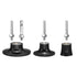 HARFINGTON 3 Pack 1" 2" 3" Disc Pad Holder Quick Change Discs