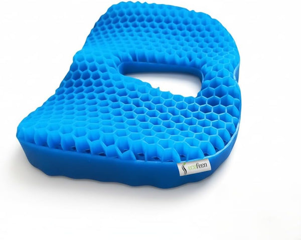 Seat Cushion Orthopedic Memory Foam Coccyx Pad for Tailbone, Sciatica & Back