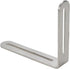 4 (3.94x4.72in Xiaoyztan Pcs Slotted L Corner Brace Stainless Steel Reinforced Brackets Adjustable Corner Braces