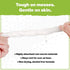 Crocodile Cloth Industrial Hand & Tool Cleaning Wipes, Heavy-Duty 10" x 15" Size, 100 Count Multi-Surface Cleaning