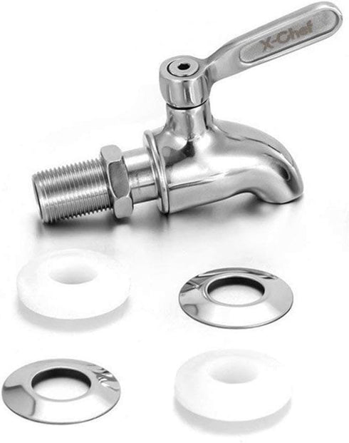 X-Chef Stainless Steel Beverage Dispenser Spigot Replacement