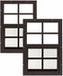 Shed Windows 12x18 (2-Pack) | Sliding Windows with Tempered Glass & Screens