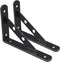 JINJIANNING Heavy Duty Triangle Shelf Brackets, 2 Pack L Corner Brace 90 Degree