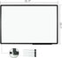 JILoffice Magnetic Whiteboard, Dry Erase Board 36 x 24 Inch, Black Aluminum Frame for Office, Home, School