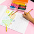 BAZIC Pink Eraser Tops, Latex Free Pencil Caps Erasers for Student Art Drawing School Supplies (20/Pack)