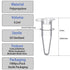 0.2ml Microcentrifuge Tubes 1000 Pieces, EO Sterilized Plastic Small Vials for Sample Storage