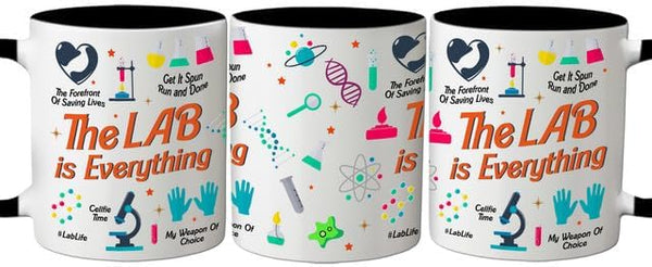 Funny Lab Tech Gifts - Ceramic Mug 11oz, Lab Week Gifts for Laboratory Workers, Medical Laboratory Science Gifts for