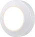 Closet, 55219 GE Round Mini Touch Light, Battery Operated, White, Push On/Off, Wireless, Emergency Lighting, Hurricane