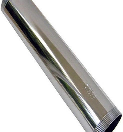 LASCO 03-3107 1-1/4-Inch by 12-Inch Chrome Plated Brass 20 Gauge Threaded Tailpiece