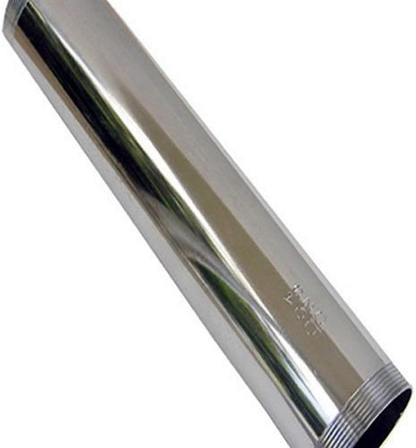 LASCO 03-3107 1-1/4-Inch by 12-Inch Chrome Plated Brass 20 Gauge Threaded Tailpiece
