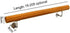 ALDEPO 1Ft-20Ft Non-Slip,20Ft/600Cm Grab Bars Handrails Wooden - Complete Kit, Corridor Non-Slip Stair Railings Support