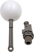 3/4" Plastic Float Valve for Water Tank with Adjustable Arm, Automatic Fill for Pool & Livestock Waterer