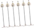 Gadpiparty 6pcs Bedside Cabinet Hinges Multi-use Cupboard Support Hardware for Cabinets and