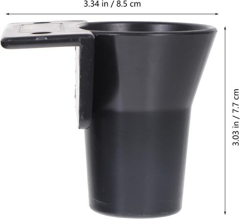 3 Inch Electric Screwdriver Holder Wall Mounted Storage Cup Organizer Compact Power Tool Accessories Stand for Workshop