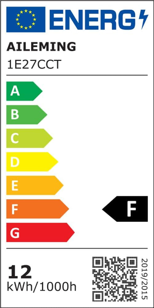 E26 Bulb 2.4GHz 12W 1000lm Soothing,100W Equivalent,Dimmable 1% 100% 3000-6500K,2 Bulb 1Remote RGBCW Smart Light LED