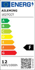 E26 Bulb 2.4GHz 12W 1000lm Soothing,100W Equivalent,Dimmable 1% 100% 3000-6500K,2 Bulb 1Remote RGBCW Smart Light LED